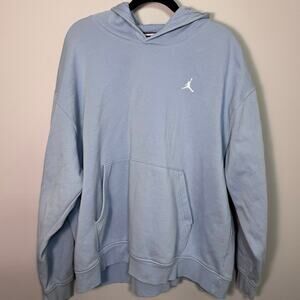 Air Jordan Essentials Men's XXL Blue Pullover Hoodie *tiny flaw on hood